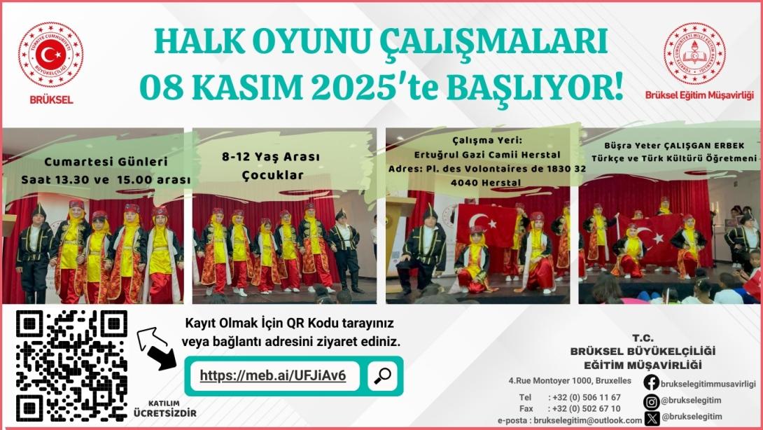 Liege'de Halk Oyunları Çalışmaları Başlıyor!